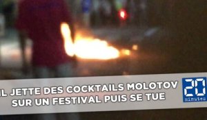 Un homme jette des cocktails Molotov sur un festival jugé «trop bruyant» puis se tue