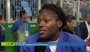 Jeux Olympiques 2016 - Judo - Interview de Clarisse Agbegnenou