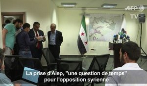 La prise d'Alep, "seulement une question de temps" (opposition)