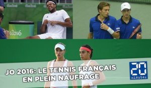 JO: Expulsion, blessure... Le tennis français en plein naufrage
