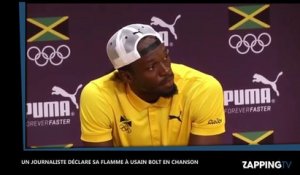 JO de Rio 2016 : Usain Bolt reçoit une déclaration d'amour en rap !