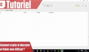 Comment crypter et décrypter un fichier avec AXCrypt ?