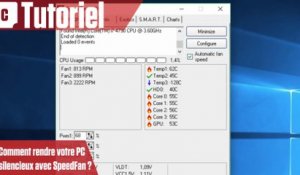 Comment rendre son PC silencieux avec Speedfan ?