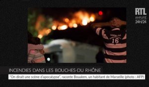 Violents incendies dans les Bouches-du-Rhône : quatre pompiers blessés, un homme en garde à vue