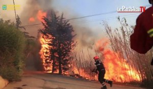 Au coeur du combat  des marins-pompiers de Marseille contre les feux de forêt