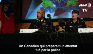 Un Canadien tué avant de perpétrer un attentat