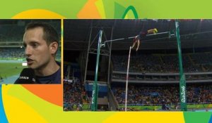 Jeux Olympiques 2016 - La réaction de Renaud Lavillenie après les qualifs de la perc...