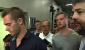 Deux nageurs américains interpellés à l'aéroport de Rio