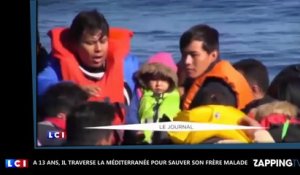 A 13 ans, il traverse la Méditerranée seul pour sauver son frère malade et devient un héros (Vidéo)