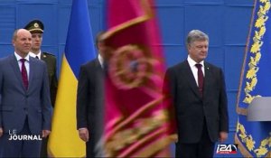 L'Ukraine célèbre le 25e anniversaire de son indépendance