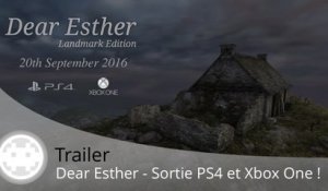 Trailer - Dear Esther (L'Aventure Recommence sur PS4 et One !)