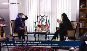 France - Environnement : Ségolène Royal annonce un partenariat avec Téhéran
