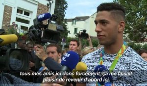 Dans la ville de Chanteloup, Tony Yoka célébré par les siens