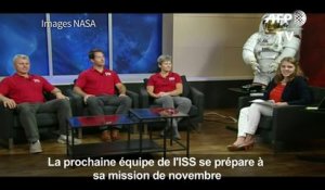 La prochaine équipe de l'ISS se prépare à sa mission de novembre