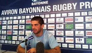 Aviron Bayonnais : Emmanuel Saubusse évoque le turnover de l'effectif avant le match à Pau