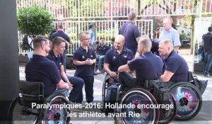 Paralympiques-2016: Hollande encourage les athlètes avant Rio