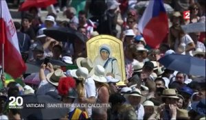 L'Église canonise Mère Teresa