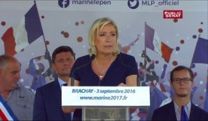 Marine Le Pen accuse Sarkozy d’avoir fait « allégeance » au « roi d’Arabie Saoudite »