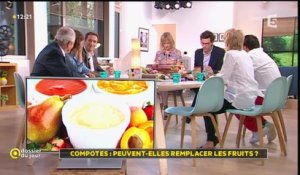 Compotes : peuvent-elles remplacer les fruits ?