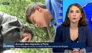 Anne Hidalgo veut créer 2 camps de réfugiés à Paris