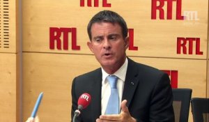 Manuel Valls sur RTL : "Il faut continuer cette baisse d'impôts"