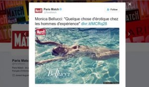 Monica Bellucci se met à nu