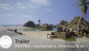 Trailer - PS4 PRO (Uncharted 4, Spiderman etc. en 4K HDR)