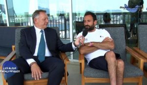 Échange entre Michaël Jérémiasz et M. Thierry Braillard secrétaire d'État chargé des sports - Jeux Paralympiques Rio 2016