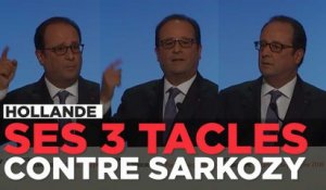 Les 3 moments où Hollande a taclé Sarkozy