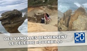 Des vandales détruisent un célèbre rocher aux États-Unis
