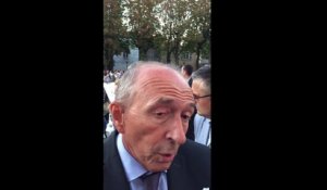 Gérard Collomb, maire de Lyon au Voeu des Echevins