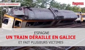 Espagne: un train déraille en Galice et fait plusieurs morts