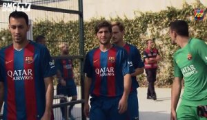 Barça : Messi & co se mettent au cécifoot !