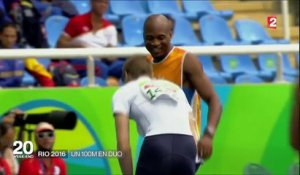 Jeux paralympiques de Rio : un 100 mètres en duo