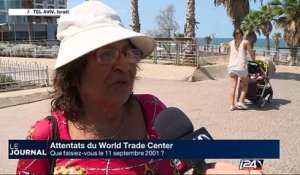 Les habitants de Tel Aviv se souviennent du 11 septembre