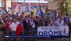 Centre d'accueil dans la Drôme : les riverains manifestent