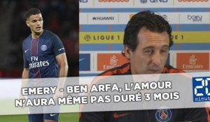 Emery - Ben Arfa, l'amour n'aura même pas duré 3 mois