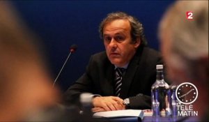 Michel Platini fait ses adieux à l'UEFA