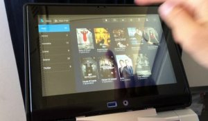 Réactivité impressionnante de l'écran HD Touch Screen sur French Blue