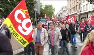 VIDEO. Loi Travail : 300 personnes dans la rue à Châteauroux