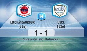 Châteauroux 1 - 1 USCL (J06 S16/17)