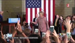 Présidentielle américaine : Hillary Clinton de retour en campagne