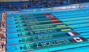 Natation - 50m nage libre (H-S8) : Charles Rozoy encore au pied du podium
