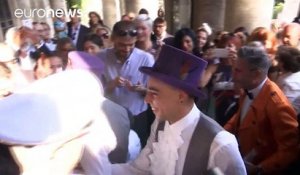 Premier "mariage" gay à Rome