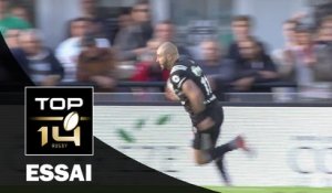 TOP 14 ‐ Essai Benjamin LAPEYRE (CAB) – Brive-La Rochelle – J5 – Saison 2016/2017