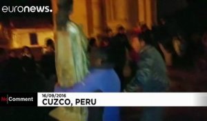 Cuzco's San Sebastian church gutted by fire