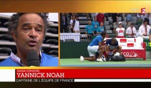 Yannick Noah : "Il y a de l'amertume mais surtout de la déception"