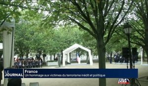 France : un hommage aux victimes du terrorisme inédit et politique