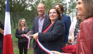 Inauguration par Emmanuelle Cosse du premier bâtiment social à énergie positive  d’Essonne