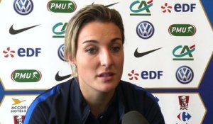 Euro 2017 - qualification(F): interview de Claire Lavogez